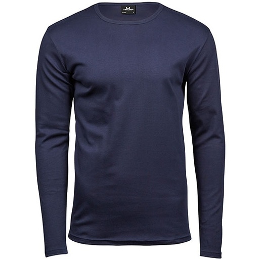 Koszulka Męska Slim Bawełna Organiczna Interlock TJ530 - Navy