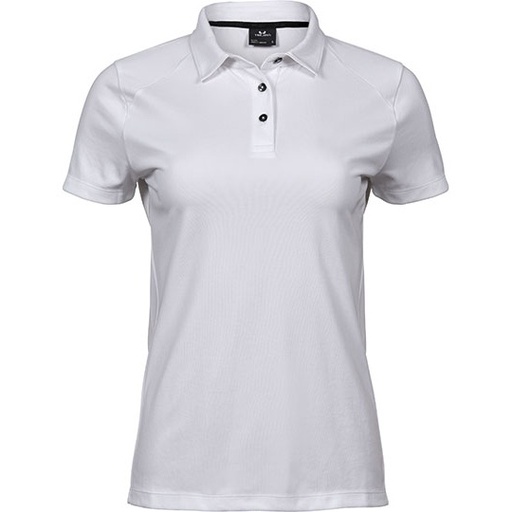 Damskie Polo Sportowe Slim TJ7201 - White