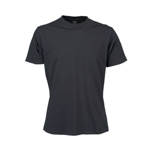 T-shirt Męski Slim Bawełniany TJ8005 - Dark Grey (Solid)