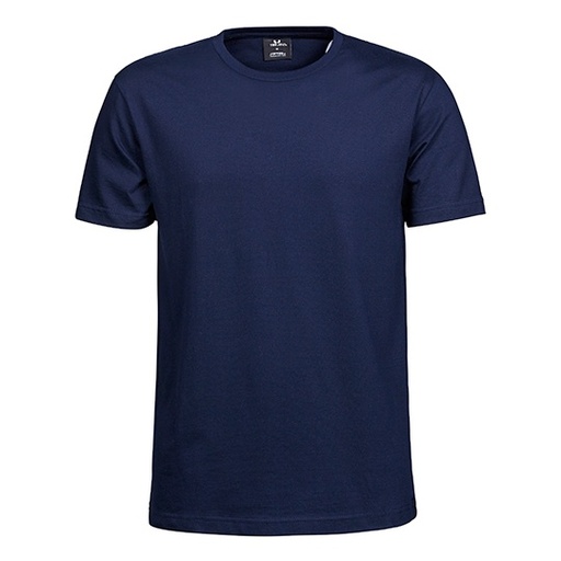 T-shirt Męski Slim Bawełniany TJ8005 - Navy