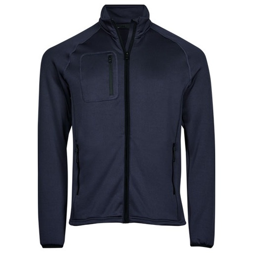 Kurtka polarowa stretch z kieszeniami TJ91000 - Navy