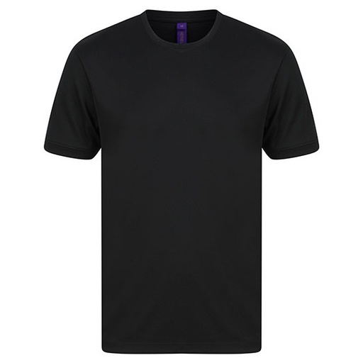 Koszulka sportowa slim W024 - Black