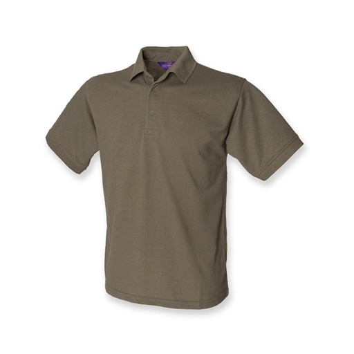 Koszulka Polo Klasyczna Pika Bawełniana W400 - Olive