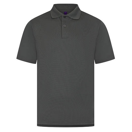 Polo Coolplus z krótkim rękawem W475 - Charcoal