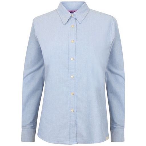 Koszula Damska Slim Oxford W511 - Blue Oxford