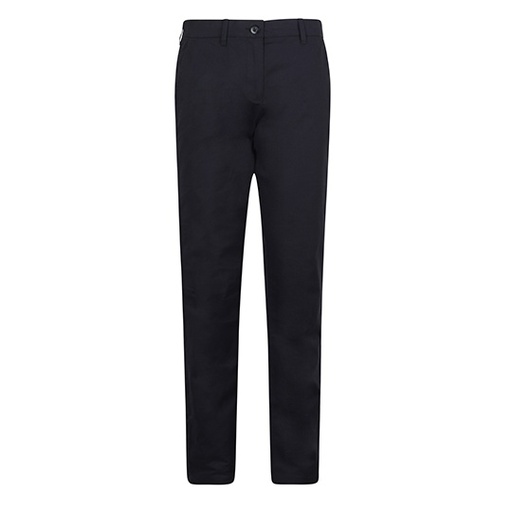 Damskie spodnie chino slim W651 - Navy