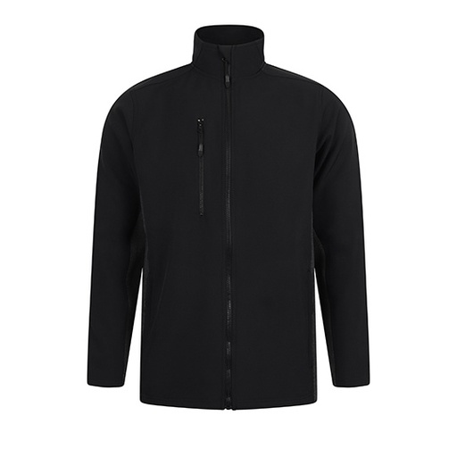 Kurtka Softshell Unisex W835 - Black & Charcoal