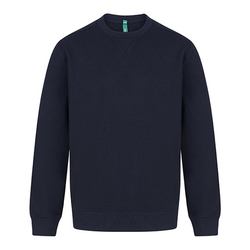 Bluza Klasyczna Bawelna Poliester Recykling W840 - Navy