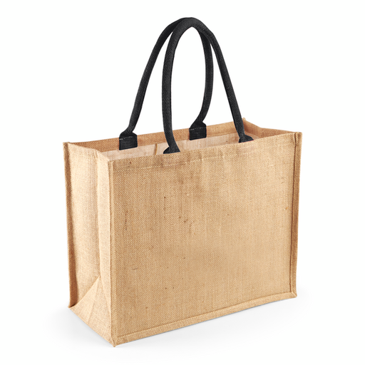 Torba z juty WM407 - Natural & Black