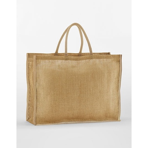 Torba na zakupy z krochmalonej juty WM475 - Natural