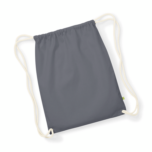 Bawełniany plecak worek WM810 - Graphite Grey