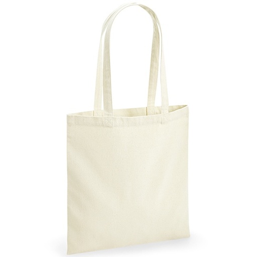 Torba Klasyczna Bawełna Recykling Poliester Recykling WM961 - Natural