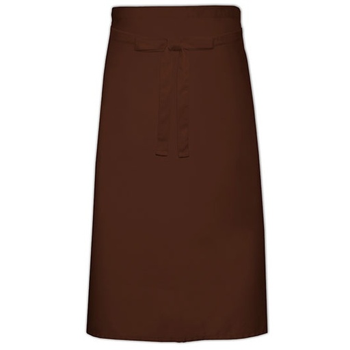 [X1000-1000272725] Fartuch kuchenny diagonalny X1000 - Brown (ca. Pantone 476)