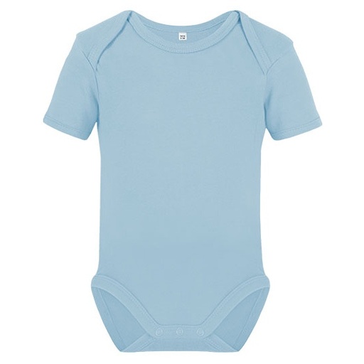 Body niemowlęce krótki rękaw X11120 - Powder Blue