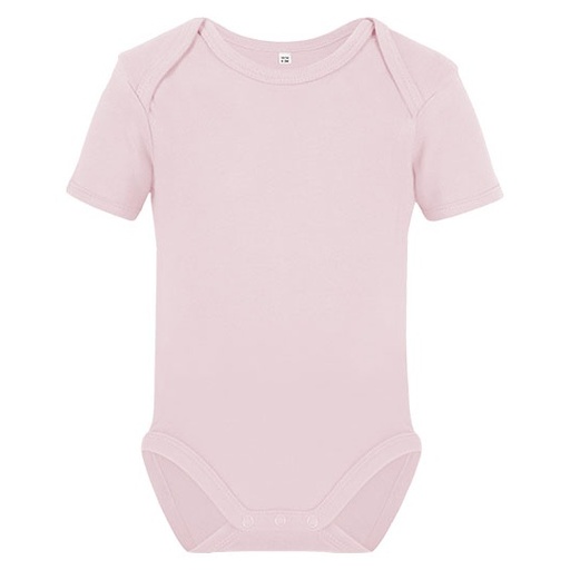 Body niemowlęce krótki rękaw X11120 - Powder Pink