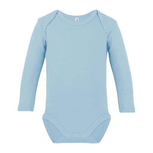 Body dziecięce z długim rękawem X11420 - Powder Blue