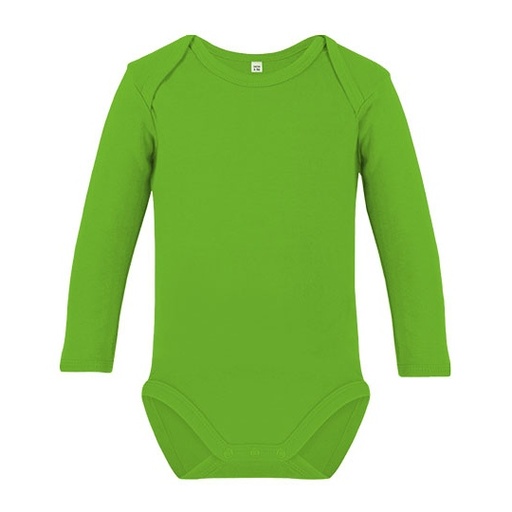 Body dziecięce z długim rękawem X11420 - Apple Green
