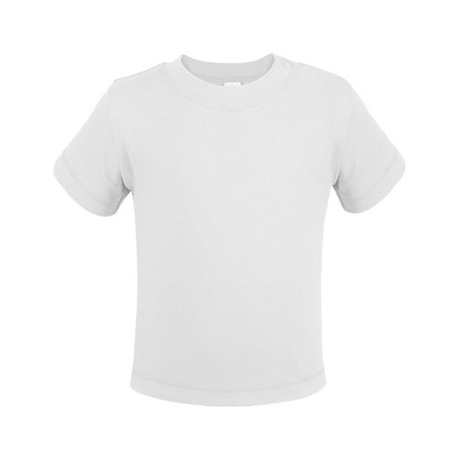 Koszulka Dziecieca Bawelna Organiczna Interlock X13120 - White