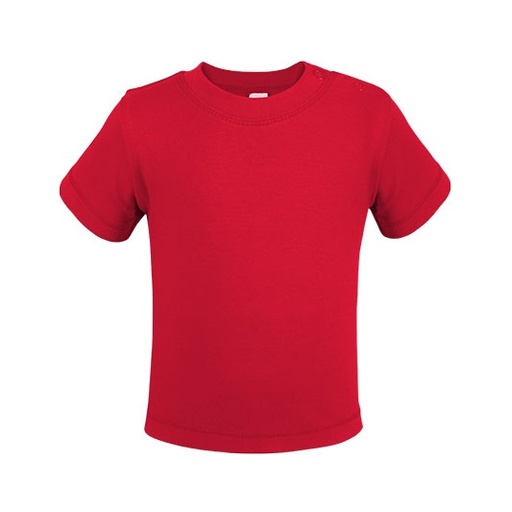 Koszulka Dziecieca Bawelna Organiczna Interlock X13120 - Red