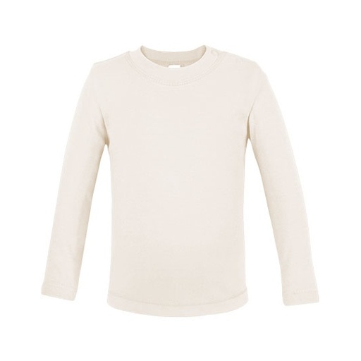 Koszulka Niemowlęca z Długim Rękawem X13420 - Natural