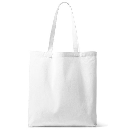 Torba płócienna z długimi uchwytami X1438 - White