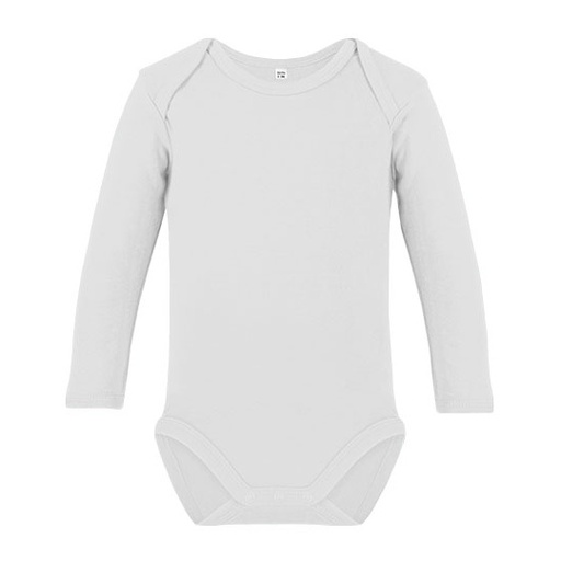 Body Niemowlece Dlugi Rekaw Organiczna Bawelna X21420 - White
