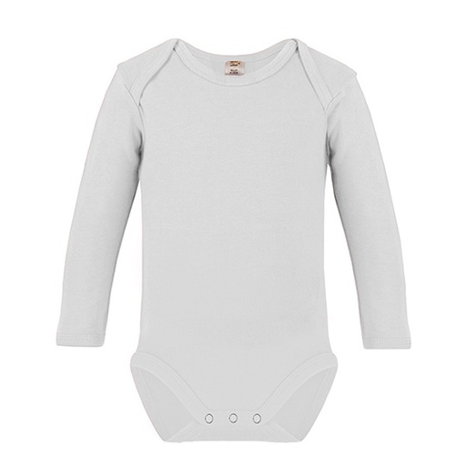 Body niemowlęce z długim rękawem X805 - White