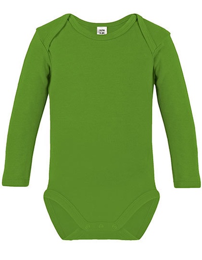 Body Dlugi Rekaw Bawelniane Interlock X941 - Lime Green