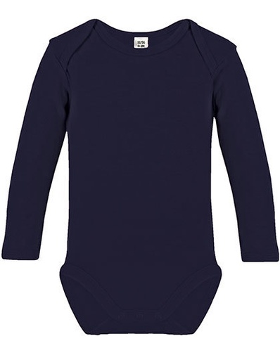 Body Długi Rękaw Bawełniane Interlock X941 - Navy