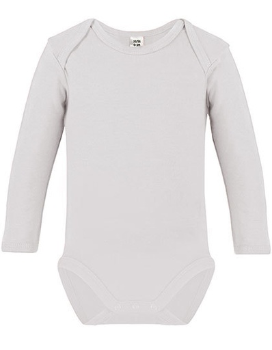 Body Długi Rękaw Bawełniane Interlock X941 - White