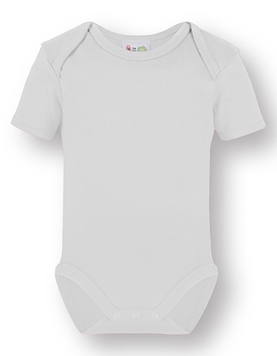Body Niemowlęce Krótki Rękaw Bawełna Organiczna X946 - White