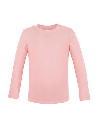 Koszulka dziecięca z długim rękawem X955 - Babypink