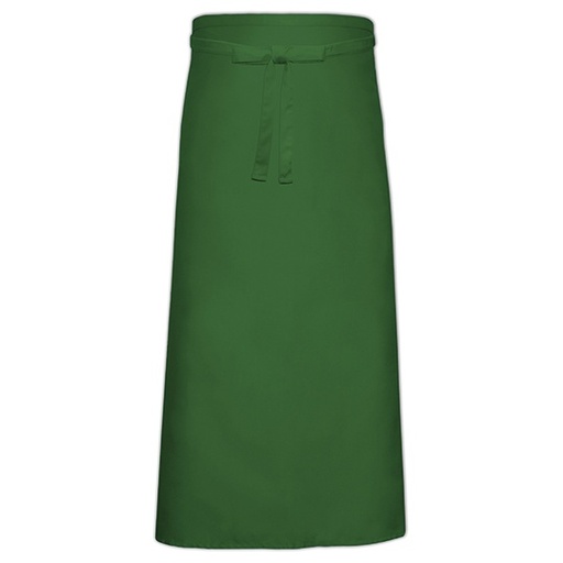 Fartuch Klasyczny Dlugi Splot Diagonalny X961 - Bottle Green