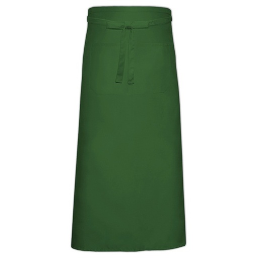 Fartuch Klasyczny Dekatyzowany Latwa Pielegnacja X961T - Bottle Green