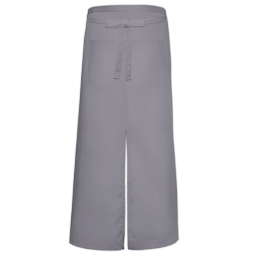 Fartuch gastronomiczny z rozcięciem i kieszenią X962T - Mouse Grey