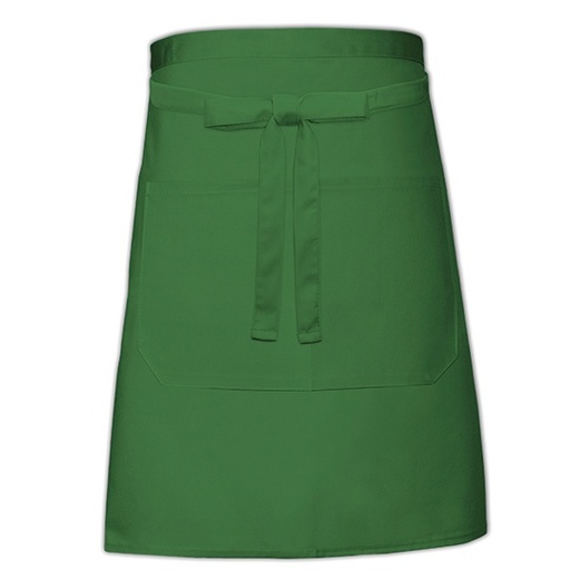 Fartuch Krotki Dekatyzowany Poliester Bawelna X964T - Bottle Green
