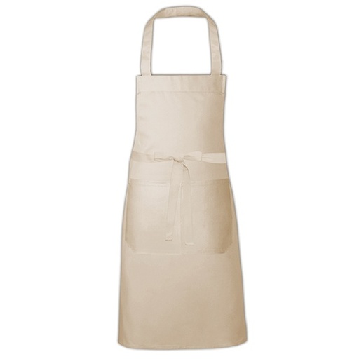 Fartuch Kuchenny Dekatyzowany Poliester Bawelna X967 - Natural (ca. Pantone 7499)