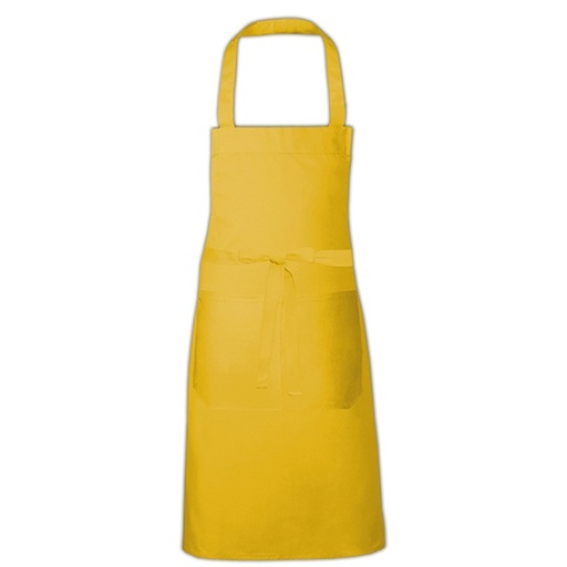 [X967-1000191725] Fartuch Kuchenny Dekatyzowany Poliester Bawełna X967 - Yellow
