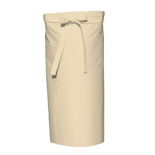 Fartuch kuchenny diagonalny X970 - Natural (ca. Pantone 7499)