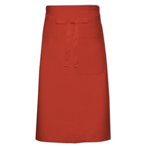 Fartuch kuchenny X970T - Terracotta (ca. Pantone 4840)