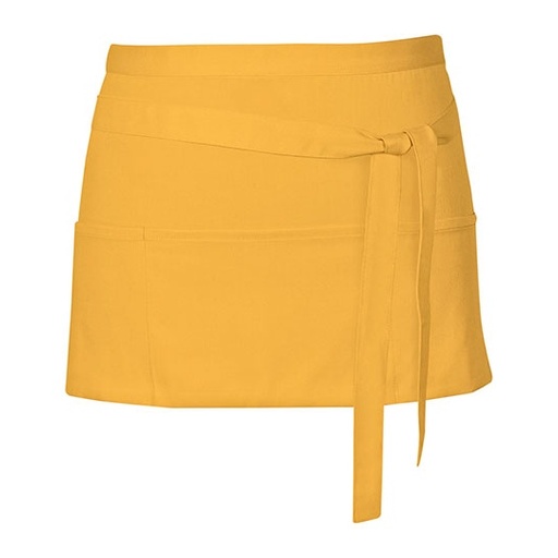 Fartuch Kelnerski Dekatyzowany z Kieszeniami X983 - Sunflower (ca. Pantone 136c)