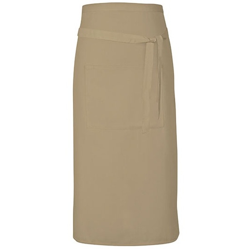 Fartuch Diagonalny Dekatyzowany X985 - Khaki (ca. Pantone 7503)