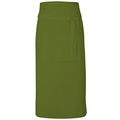 Fartuch diagonalny X985 - Olive (ca. Pantone 378)