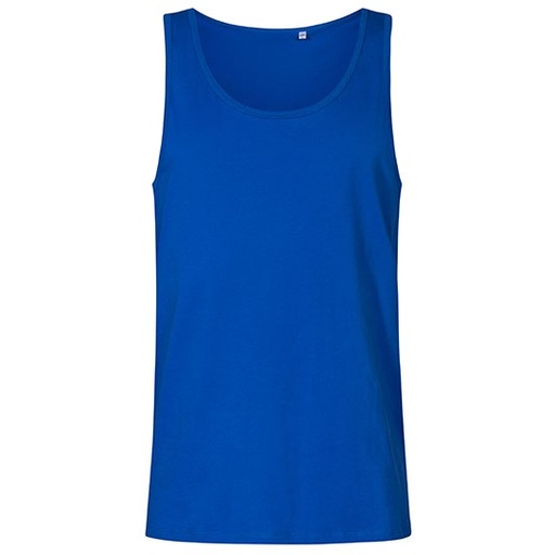 Tank Top Męski Slim Bawełna Czesana XO1450 - Azur Blue