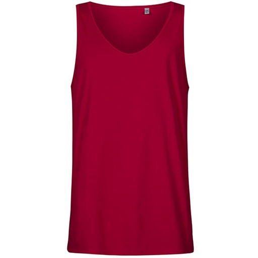 Tank Top Męski Slim Bawełna Czesana XO1450 - Berry