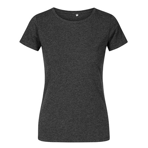 Damski T-shirt Slim XO1505 - Heather Black