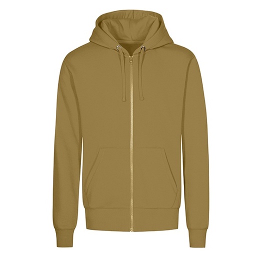 Bluza Meska Z Kapturem Na Zamek Bawelniana XO1650 - Olive