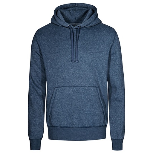Bluza z Kapturem Molton XO1680 - Heather Navy