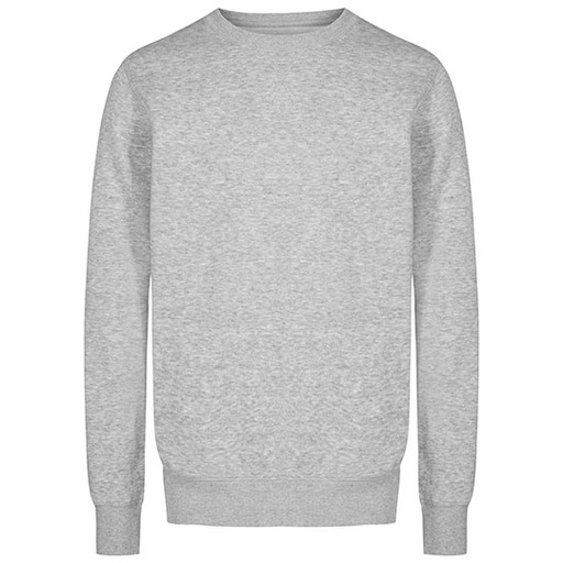 Sweter Meski Bawelniany Szczotkowany XO1699 - Heather Grey