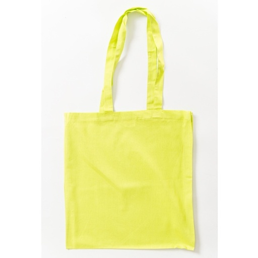 Bawełniana torba z długimi uchwytami XT003 - Lime Green (ca. Pantone 388U)